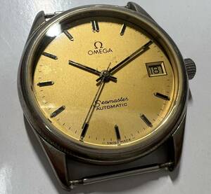 オメガ 時計 シーマスター 自動巻き AT デイト メンズ OMEGA Seamaster automatic 166.0277 366.0875 Cal.1110 W-1