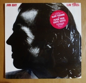 JOHN HIATT「SLOW TURNING」米ORIG [半透明盤] ステッカー有シュリンク美品