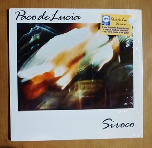 PACO DE LUCIA「SIROCO」米ORIG [半透明盤] ステッカー有シュリンク美品