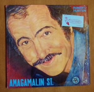 ROBERT HUNTER (GRATEFUL DEAD関連)「AMAGAMALIN ST.」米ORIG [RELIX] ステッカー有シュリンク美品