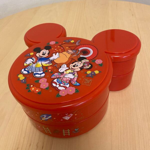 ディズニー お菓子空箱 お重 お弁当箱 ミッキー