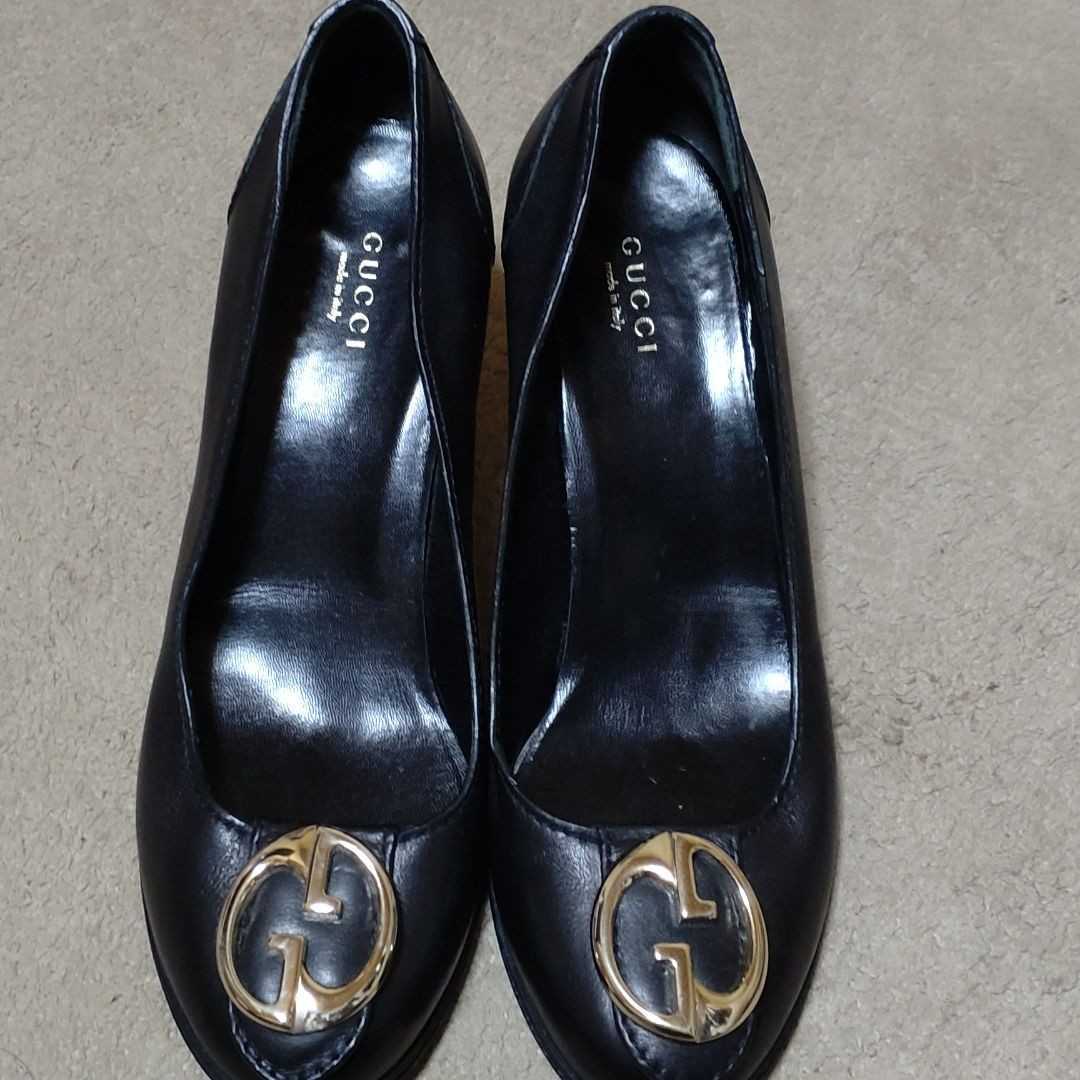 ヤフオク! -「gucciパンプス37」(ファッション) の落札相場・落札価格