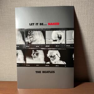 The Beatles 『LET IT BE NAKED』販促チラシ