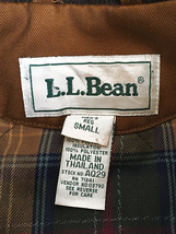 古着 90s LL Bean チェック ライナー パデッド コットンツイル コート S_画像8