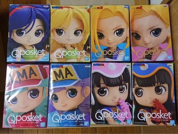 ドラゴンボール Q posket チチ、ランチ、ブルマⅡ、18号 Qposket posket