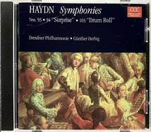 CD/ ハイドン：交響曲第93,94,103番 驚愕,太鼓連打 / ヘルビヒ&ドレスデン・フィル_画像1