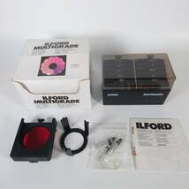 イルフォード ILFORD MULTIGRADE 12枚組フィルター キット 暗室 現像 引き伸ばし 現状品_画像2