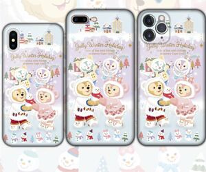 ダッフィーフレンズ雪だるまスマホケースiPhoneケース携帯カバー