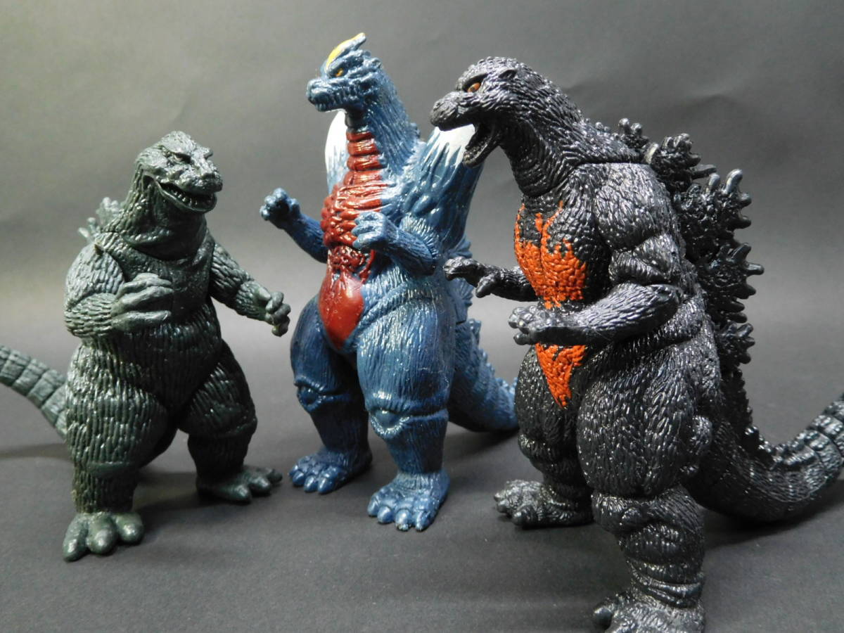 BANDAI ゴジラ大決戦スペシャル AセットBセット 1994年 Yahoo!オークション - BANDAI バンダイ ゴジラ大決戦スペシャル