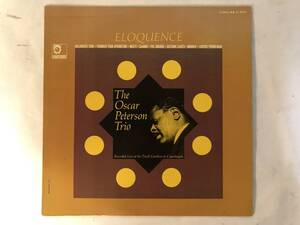 20903S 輸入盤 12inch LP★OSCAR PETERSON TRIO/ELOQUENCE★LS 86023