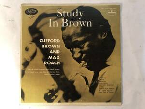 20904S 12inch LP★クリフォード・ブラウン/CLIFFORD BROWN/MAX ROACH/Study in Brown★BT-1321