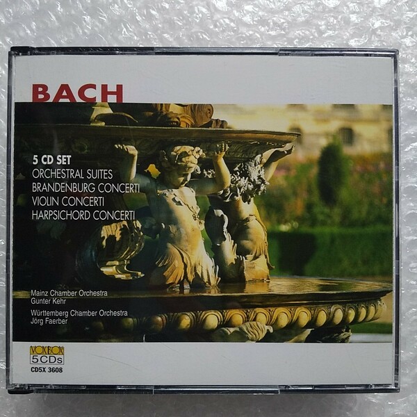 Bach: Complete Orchestral Works５CDセット / バッハ 管弦楽曲・協奏曲集