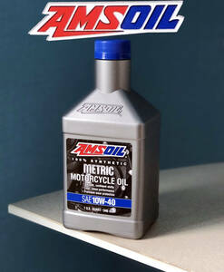 AMSOIL 10W-40 100% chemical synthesis Motorcycle Oilamzo il 1 pcs 