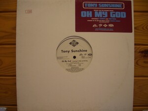 12inchレコード　 TONY SUNSHINE / OH MY GOD feat. P. DIDDY & DIRTBAG