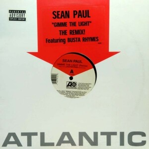 12inchレコード　 SEAN PAUL / GIMME THE LIGHT THE REMIX feat. BUSTA RHYMES