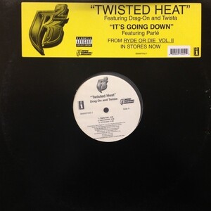 12inchレコード　 DRAG-ON & TWISTA / TWISTED HEAT