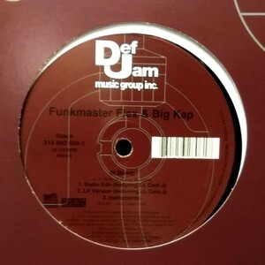 12inchレコード　 FUNKMASTER FLEX & BIG KAP / ILL BOMB