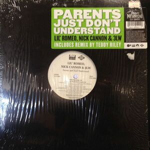 12inchレコード LIL' ROMEO, NICK CANNON & 3LW / PARENTS JUST DON'T UNDERSTAND