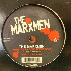 12inchレコード　 THE MARXMEN / HERE TODAY GONE TOMORROW
