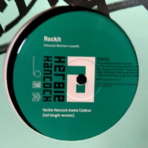 12inchレコード　 HERBIE HANCOCK & COLD CUT / ROCKIT