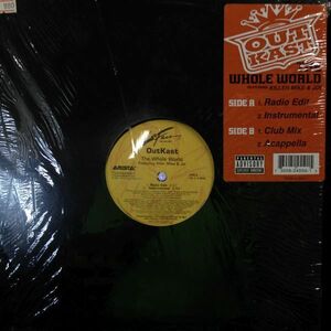 12inchレコード　OUTKAST / THE WHOLE WORLD feat. KILLER MIKE & JOI