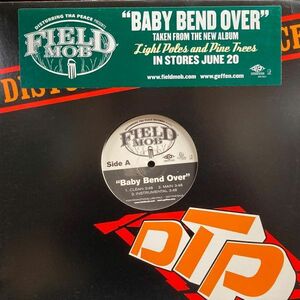 12inchレコード　 FIELD MOB / BABY BEND OVER