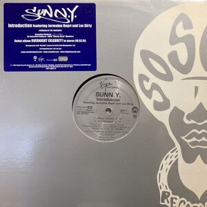 12inchレコード　 SUNN.Y. / INTRODUCTION feat. JERMAINE DUPRI & LEX DIRTY