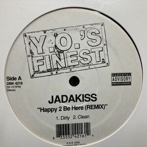 12inchレコード　 JADAKISS / HAPPY 2 BE HERE REMIX