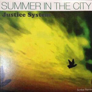 12inchレコード JUSTICE SYSTEM / SUMMER IN THE CITY