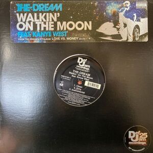 12inchレコード　 THE-DREAM / WALKIN' ON THE MOON feat. KANYE WEST