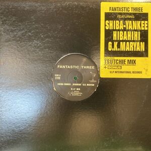 12inchレコード　 SHIBA-YANKEE, HIBAHIHI & G.K.MARYAN / FANTASTIC THREE