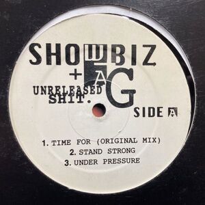 12inchレコード　 SHOWBIZ & A.G. / UNRELEASED SHIT