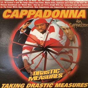 12inchレコード　 CAPPADONNA / TAKING DRASTIC MEASURES