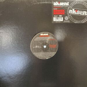 12inchレコード　 AK'SENT / KRUNK KRUNK