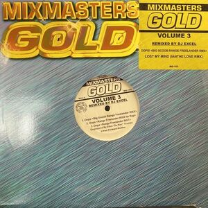 12inchレコード　 DJ EXCEL / MIXMASTERS GOLD VOL.3