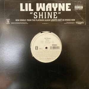 12inchレコード　 LIL WAYNE / SHINE