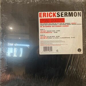 12inchレコード　 ERICK SERMON / I'M HOT