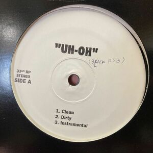 12inchレコード　 GUERILLA BLACK / UH-OH