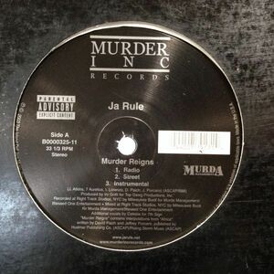 12inchレコード JA RULE / MURDER REIGNS