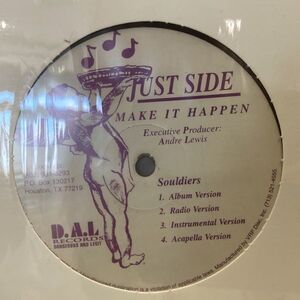 12inchレコード　 MAKE IT HAPPEN / SOULDIERS