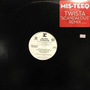 12inchレコード MIS-TEEQ / SCANDALOUS REMIX feat. TWISTA