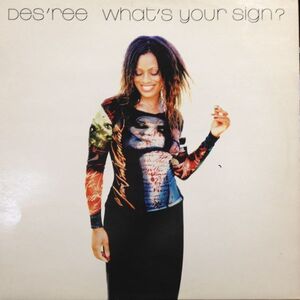 12inchレコード DES'REE / WHAT'S YOUR SIGN?