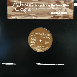 12inchレコード ATHENA CAGE / HEY HEY ? REMIXES