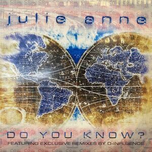 12inchレコード　 JULIE ANNE / DO YOU KNOW ?