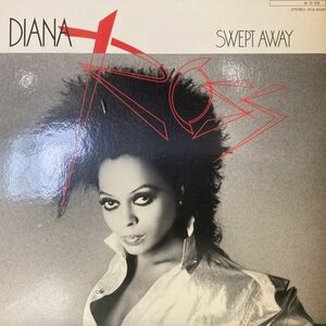 LPレコード　 DIANA ROSS / SWEPT AWAY (JPN)