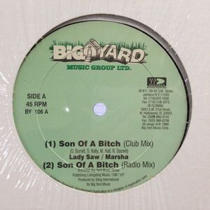 12inchレコード LADY SAW & MARSHA / SON OF A BITCH (IT WASN'T ME)