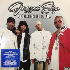 12inchレコード JAGGED EDGE / WHAT'S IT LIKE