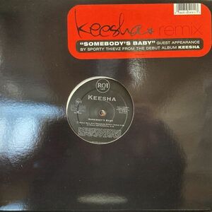 12inchレコード　 KEESHA / SOMEBODY'S BABY