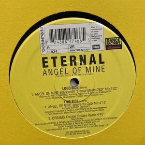 12inchレコード　 ETERNAL / ANGEL OF MINE