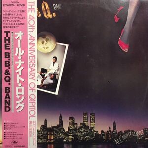 LPレコード THE B.B. & Q. BAND / ALL NIGHT LONG